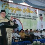 Pengajian Akbar Dalam Rangka Kunjungan Kerja Gubernur Lampung Ir. Hi. Arinal Djunaisi