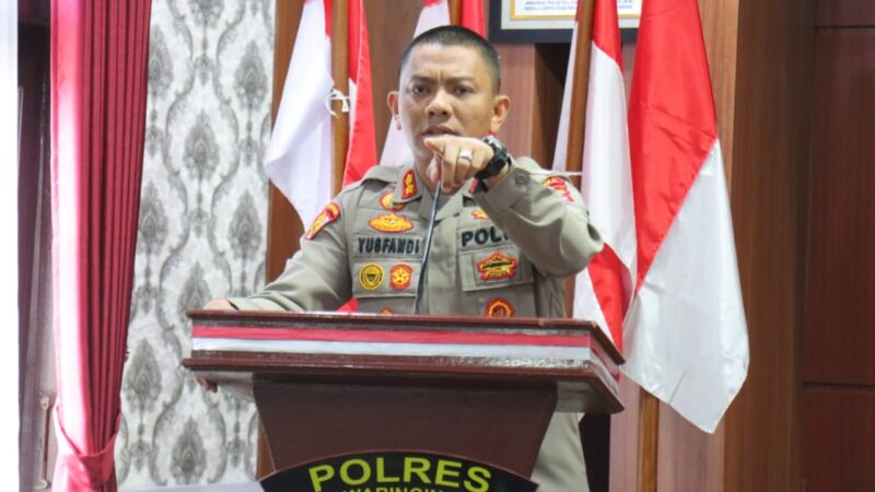 Hal Penting ini Yang Di Sampaikan Kapolres Kobar, Dalam GO Dan Pembinaan TW I 2024