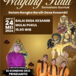 Gelar Wayang Kulit, Ini Harapan Kades Kesambi Tulungagung