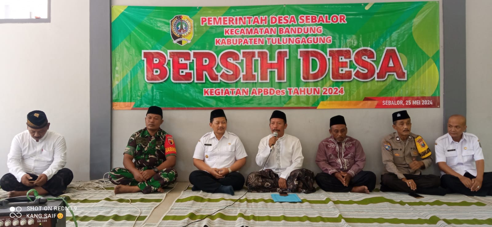 Gelar “Bersih Desa” Ini Harapan Kades Sebalor Tulungagung