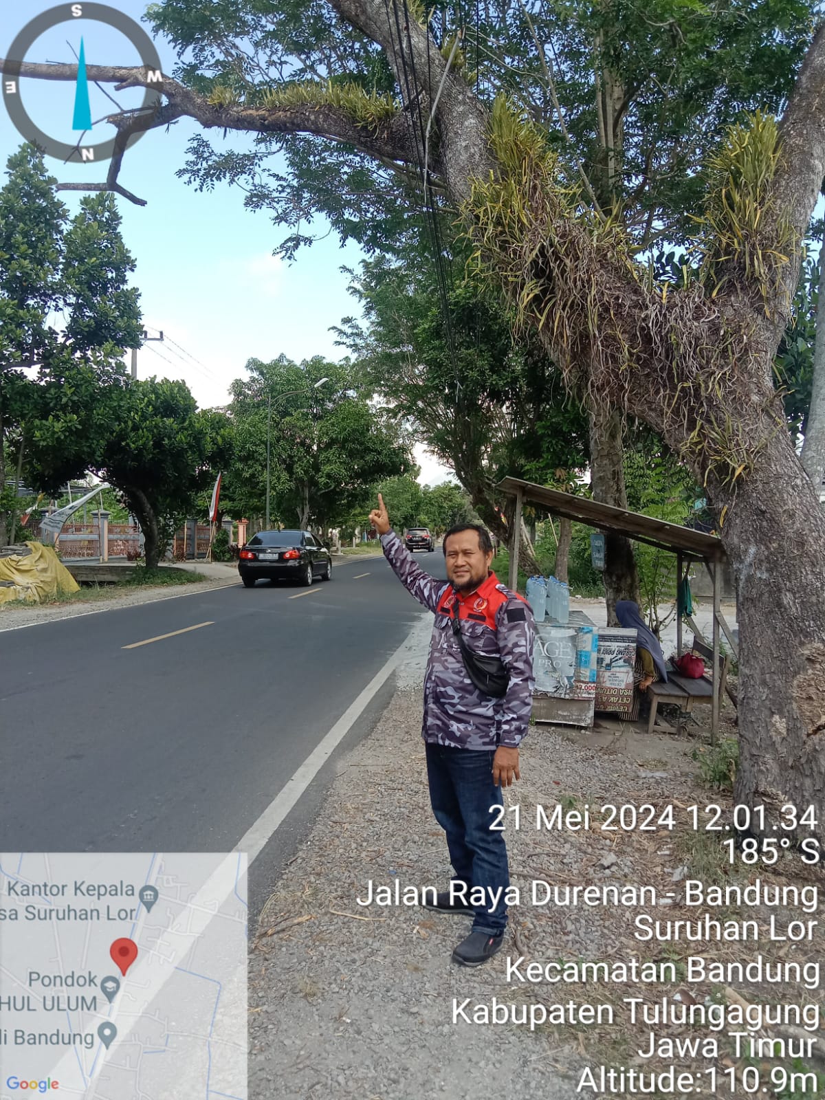 Bahayakan Pengguna Jalan, LSM GMAS Surati DLH Tulungagung