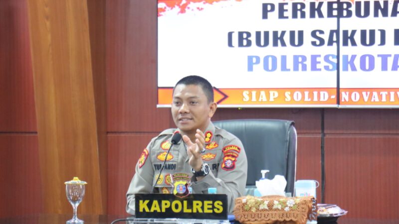 Ini Arahan Penting Kapolres Kobar, Dalam Berikan Arahan Kepada Bhabinkamtibmas