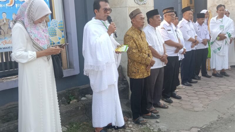 Gelar Pelatihan Manasik Haji, Kepala SD Sukoharjo Tulungagung : Agenda Tahunan Lembaga