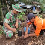 Satgas TMMD ke 120 Kodim 1015/Sampit Gelar Aksi Penghijauan di Lokasi TMMD