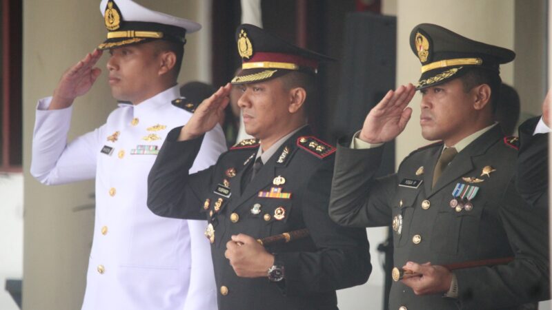 Kapolres Kobar Hadiri Upacara Peringatan Hari Lahir Pancasila Tingkat Kabupaten