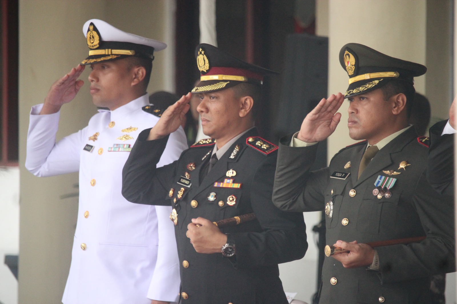 Kapolres Kobar Hadiri Upacara Peringatan Hari Lahir Pancasila Tingkat Kabupaten