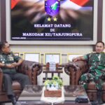 Pangdam Tanjungpura Terima Kunjungan Tim Puldata Sahli Panglima TNI