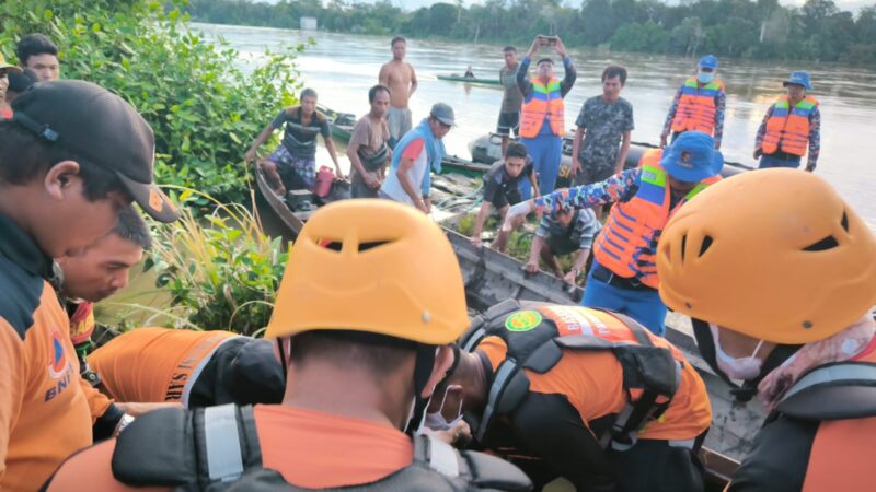 2 HARI PENCARIAN, RONI KORBAN PERAHU TERBALIK AKHIRNYA DITEMUKAN