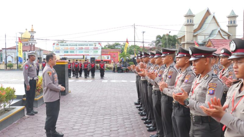 Wakapolres Kobar Berikan Motivasi Dan Arahan Kepada Siswa LatjaI