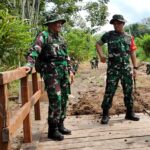 Jelang Penutupan, Dansatgas TMMD ke 120 Kodim 1015/Sampit Pantau Langsung Progres Semua Kegiatan