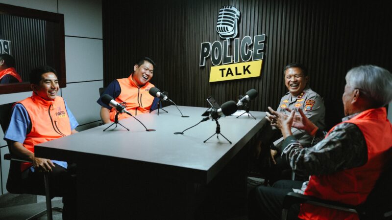 Kapolda Sumut Launching PodcastPolice Talk