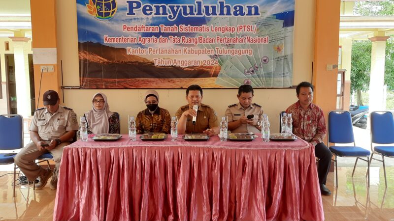 Antusias Masyarakat Desa Talun Kulon Tulungagung Dalam Program PTSL 2024