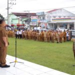 Pj Bupati Dairi Pimpin Apel Gabungan Jajaran Pemkab Dairi, Tekankan Pentingnya Kolaborasi dan Koordinasi