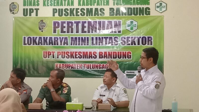 Ada Hal Baru Dalam Mini Loka Karya Lintas Sektor UPT Puskesmas Bandung Tulungagung.