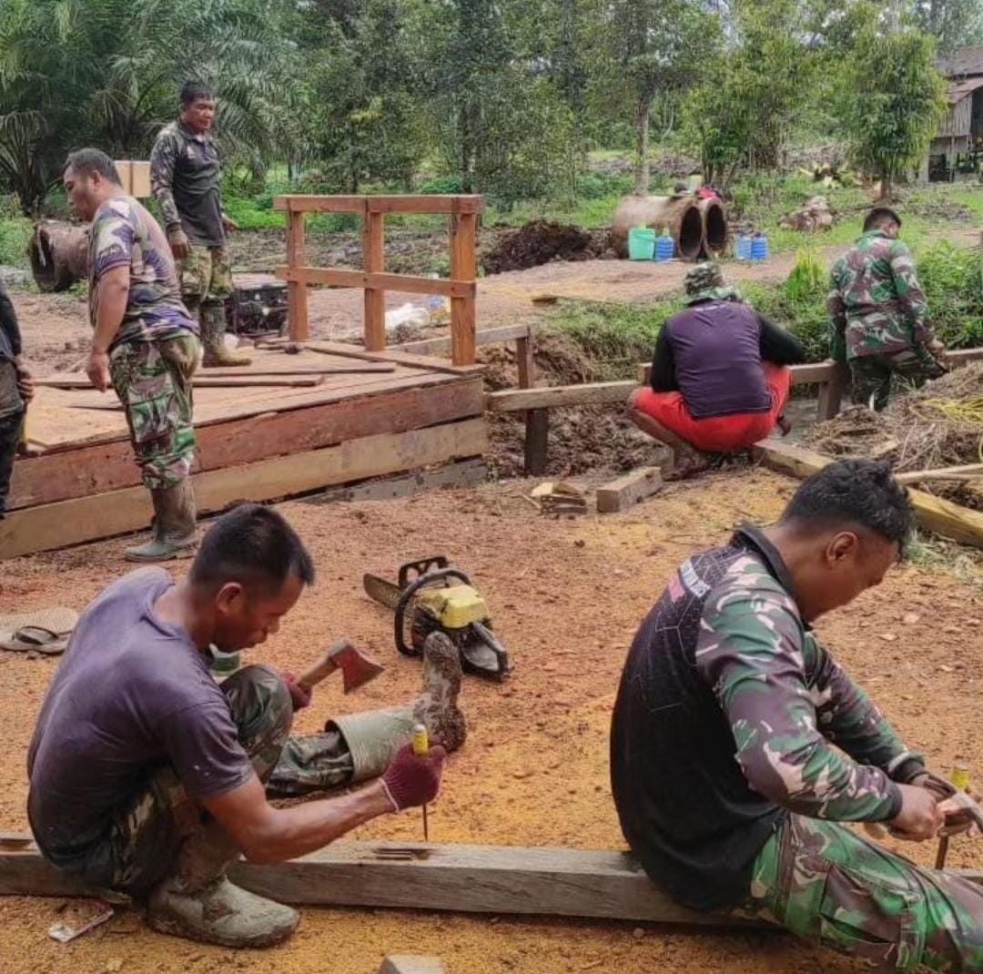 Program TMMD Reguler 120, Menyulut Harapan dan Kehidupan Baru di Kabupaten Kotawaringin Timur