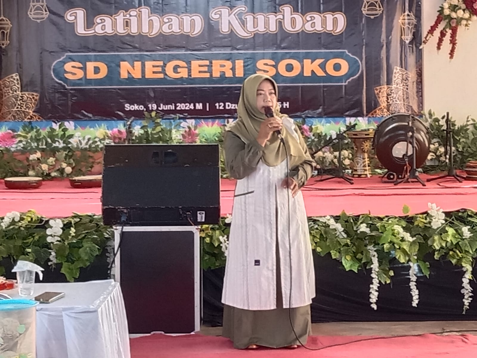 SD Negeri Soko Tulungagung Gelar Pengajian Latihan Kurban, Kepala Sekolah: Hal Yang Baik Akan Terus Ditingkatkan