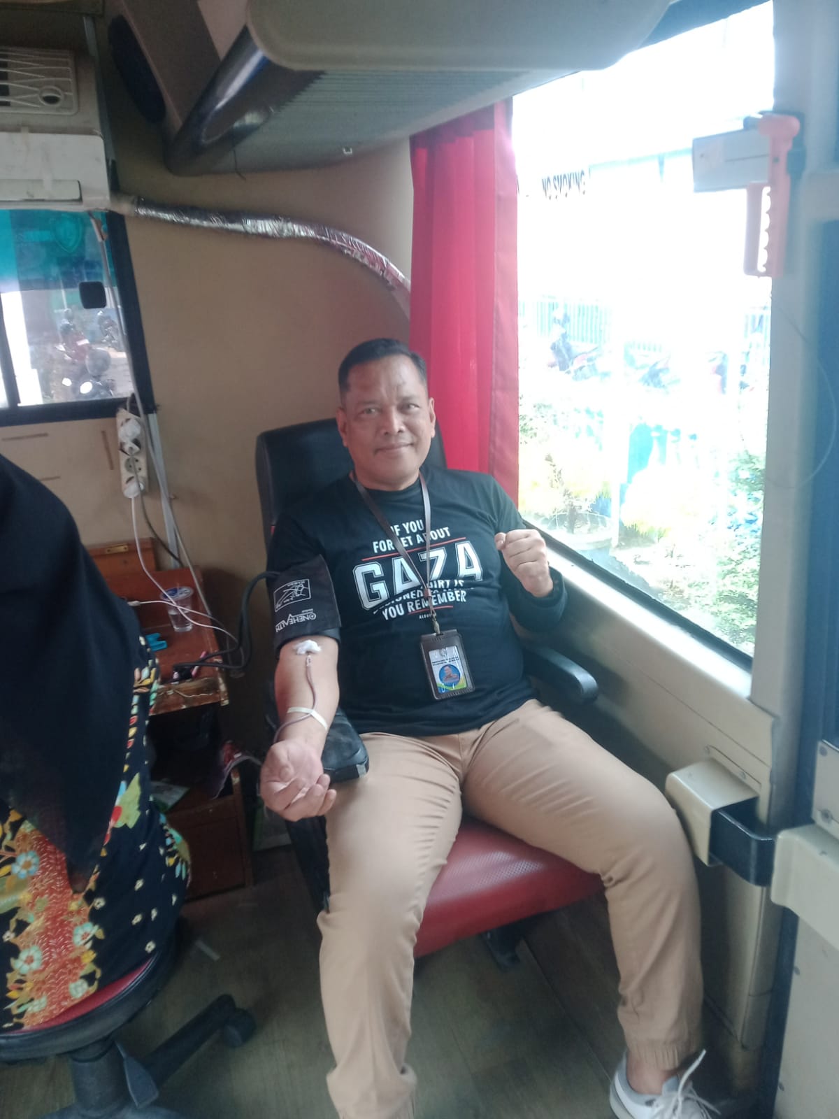 Camat Tanjung Morawa Kabupaten Deli Serdang Laksanakan Giat Donor Darah