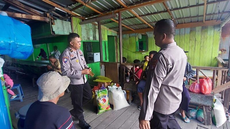 Polres Kobar Sampaikan Himbauan Kamtibmas Dalam Minggu Kasih