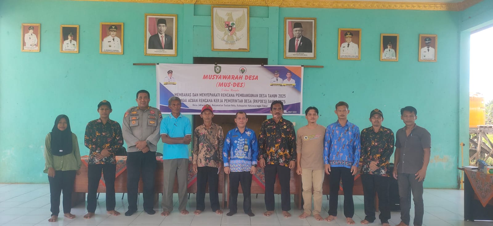 Rapat Membahas dan Menyepakati RKPDes Jatiwaringin Tahun 2025