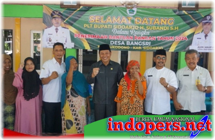 Sebanyak 3.974 KPM di Kecamatan Sukodono Mendapat Bantuan Pangan CPP.