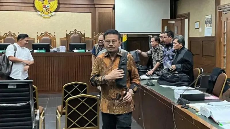 Bekas Menteri Pertanian Syahrul Yasin Limpo Dituntut Jaksa KPK Hukuman 12 Tahun Penjara