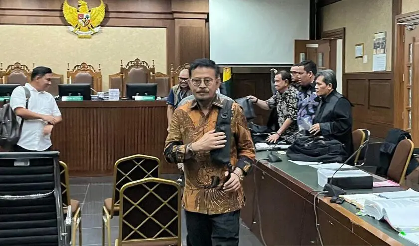 Bekas Menteri Pertanian Syahrul Yasin Limpo Dituntut Jaksa KPK Hukuman 12 Tahun Penjara