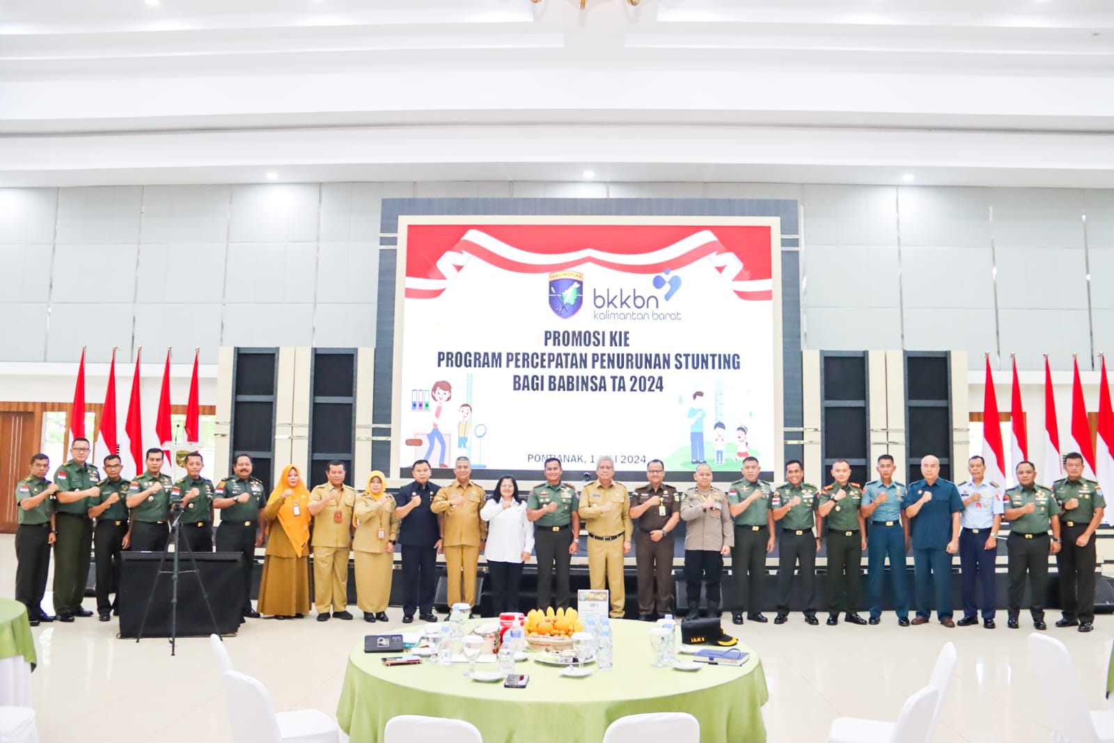 Bantu Turunkan Stunting di Kalbar, Pangdam Tanjungpura Kerahkan Babinsa Untuk Edukasi Masyarakat