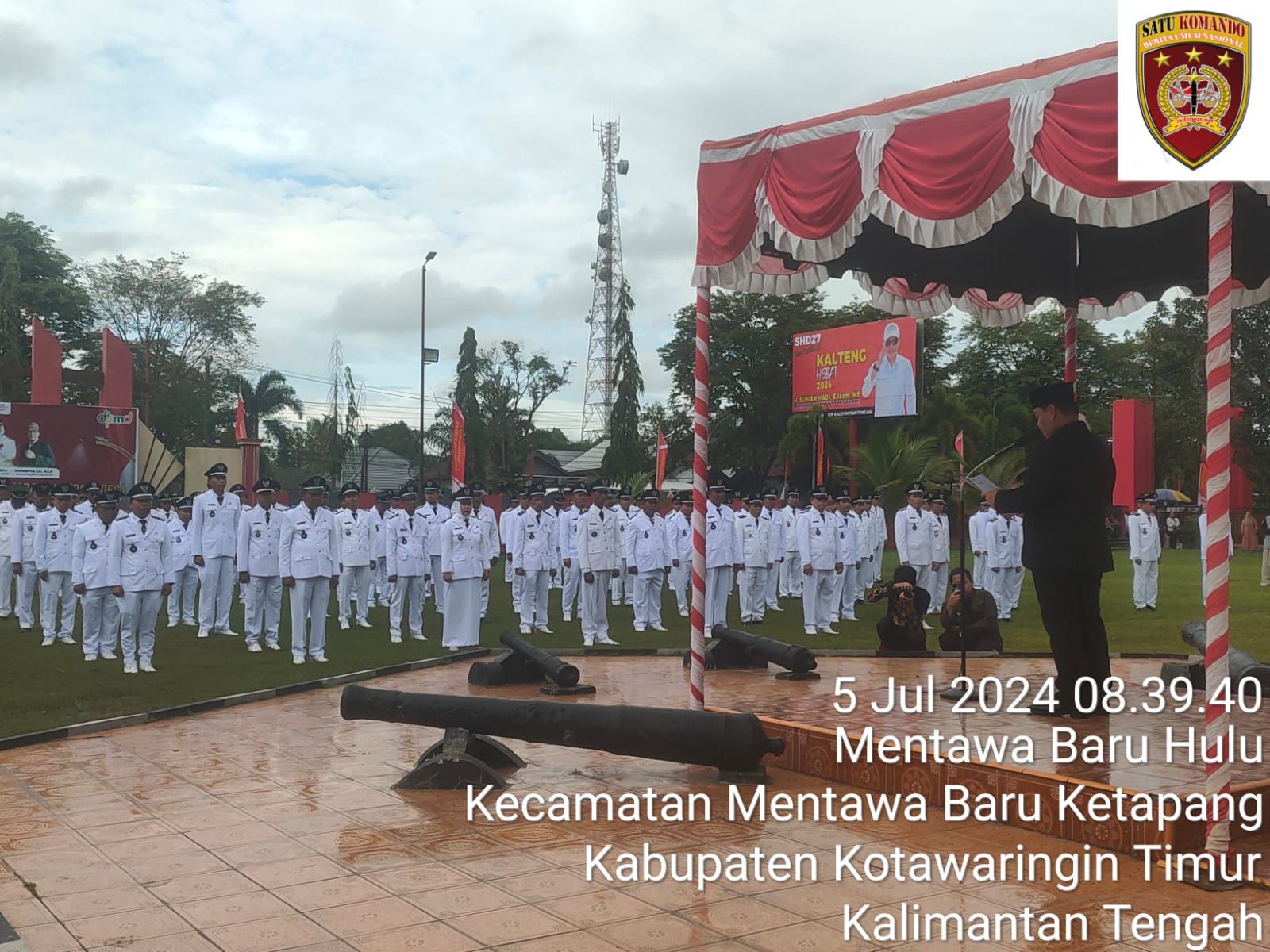 Secara Resmi Bupati Kotim Mengukuhkan Perpanjangan Masa Jabatan, 162 Kades.