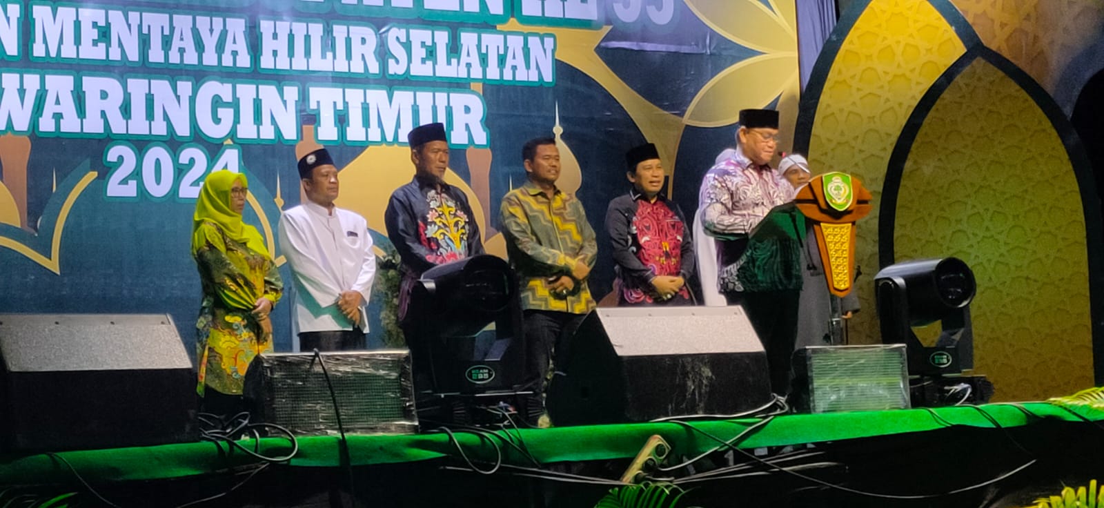 Secara Resmi Bupati Kotim Membuka MTQ Tingkat Kabupaten Ke-55 Tahun 2024