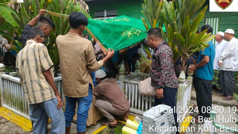 Pemakaman Aspul Anwar Korban Kecelakaan Kerja