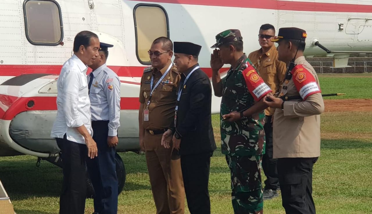 Sinergitas 3 Pilar Lampung Utara Sukseskan Kunjungan Kerja Presiden Jokowi