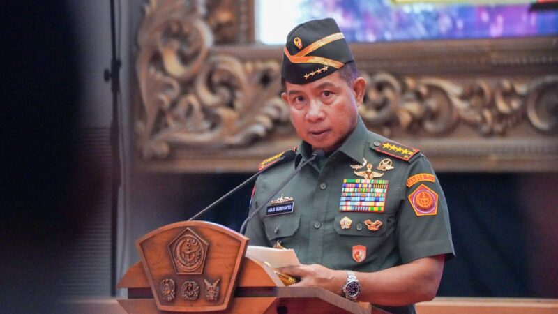 Panglima TNI Pimpin Sertijab Asintel Panglima TNI