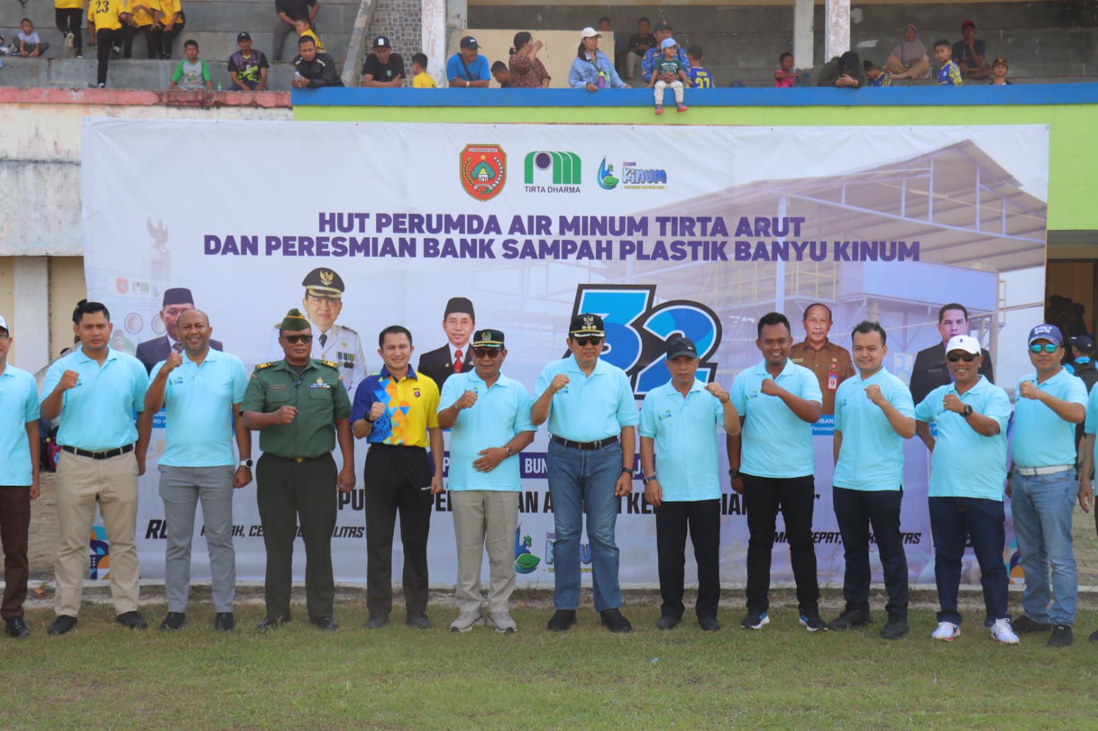 Wakapolres Kobar Hadiri Pembukaan Turnamen Perumdam Cup II U-16