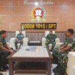 Kodim 1015/Sampit Terima Kunjungan Tim Wasgiat Bidang Personel Kodam XII/Tpr