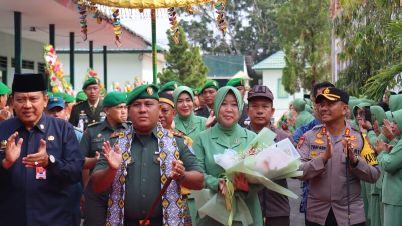 KAPOLRES MENGHADIRI SERAH TERIMA JABATAN DANDIM 1014/PBN