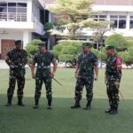 Jaga Keutuhan NKRI, Pangdam Tanjungpura Berangkatkan Satgas Pamtas RI-PNG Kewilayahan Papua Barat Yonif 642/Kps