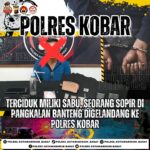 SESEORANG SOPIR TERCIDUK MILIKI SABU DI PANGKALAN BANTENG DIGELANDANG KE POLRES KOBAR