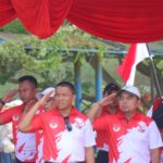 Kapolres Kobar Hadiri Festival Merah Putih Dan Pencanangan Gerakan 10 Juta Bendera