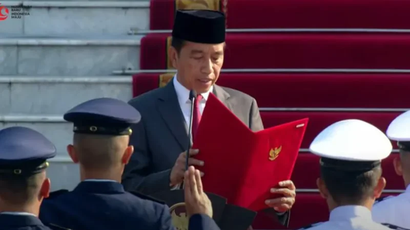 906 Perwira Remaja TNI-Polri Lulusan 2024 Dilantik Langsung Oleh Presiden Jokowi.