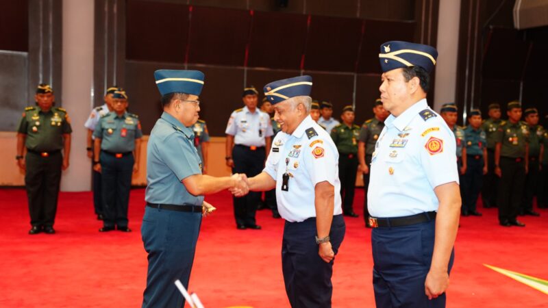 Irjen TNI Pimpin Serah Terima Jabatan Irben Itjen TNI