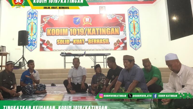 Tingkatkan Keimanan, Kodim 1019/Katingan Gelar Yasinan Rutin