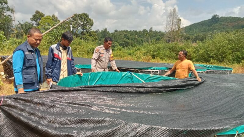 POLSEK ARUTA BUDIDAYA IKAN MENDUKUNG PROGRAM KETAHANAN PANGAN