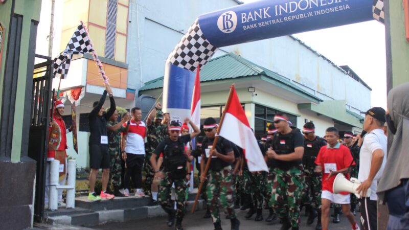 Kodim 1016/Plk Sukses Gelar Lomba Kostum Lari Merah Putih