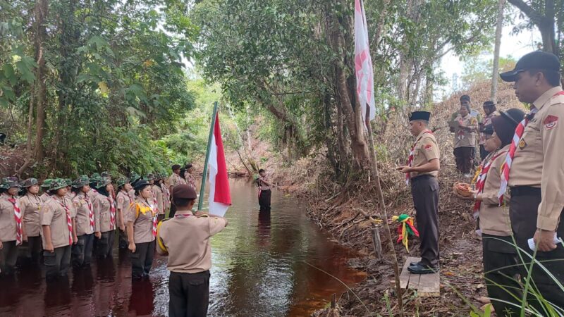 Dandim 1016/Plk Buka Pelaksanaan Kemah Saka Wira Kartika Kodim 1016/Palangka Raya