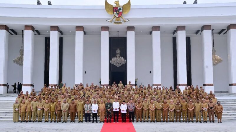 Panglima TNI Hadiri Pengarahan Presiden RI Kepada Kepala Daerah Seluruh Indonesia di IKN