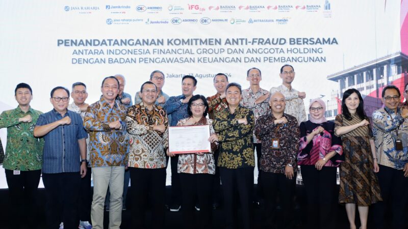 Bersama IFG, Jamkrindo Berkomitmen Perkuat Implementasi Anti Fraud