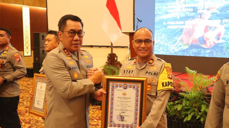 Dua Polsek Di Polres Kobar Raih Penghargaan Yanlik Terbaik Se-Polda Kalteng