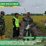 Guna Pastikan Pelaksanaan Kontruksi Optimasi Lahan (OPLAH), Pa Ahli Pangdam XII/Tpr Turun Tangan Tinjau dan Awasi Langsung ke Lapangan