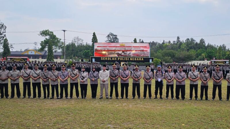 SPN Polda Kalteng Laksanakan Upacara Hari Juang Polri.