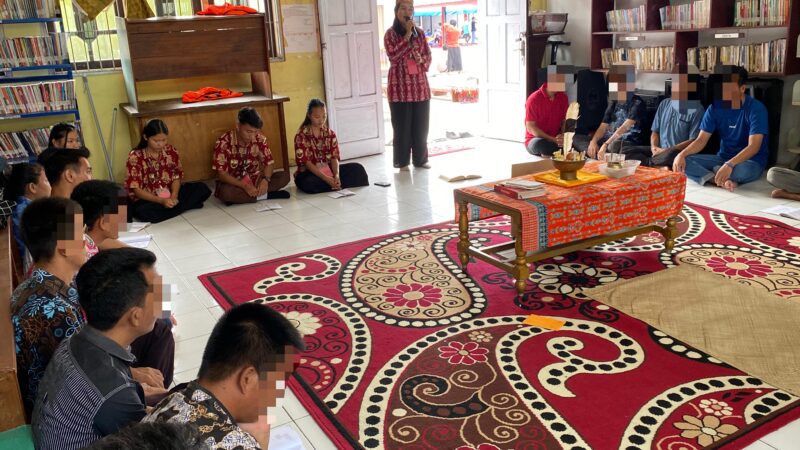 Fasilitasi Keagamaan Hindu Bagi Warga Binaan, Lapas Sampit Gelar Basarah